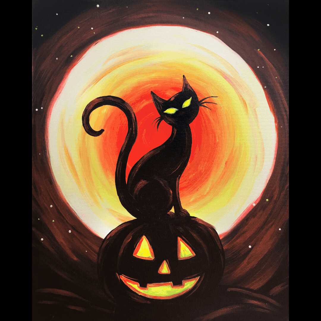 Eyes Aglow on Halloween